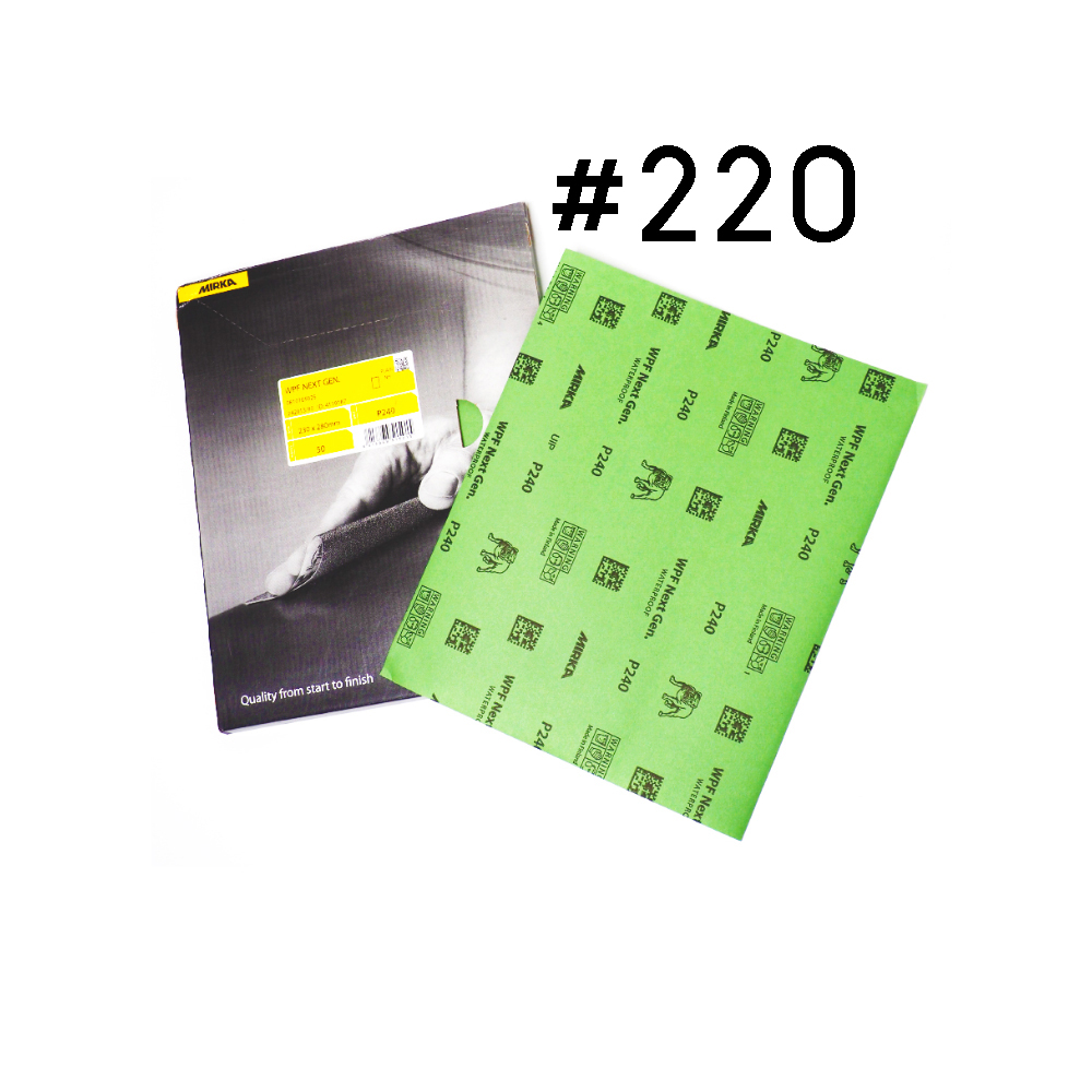WPF Next Gen กระดาษทรายขัดน้ำ 230x280mm เบอร์ #220