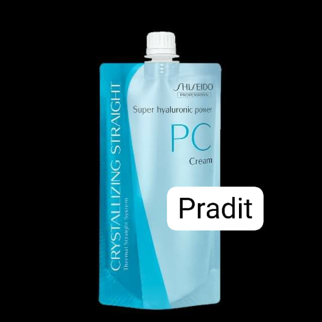 Shiseido Crystallizing Thermal Straight System Super Hyaluronic Power (PC) คริสทาไลซิ่ง สเตรท อัลฟ่า พีซี ครีม 400 กรัม