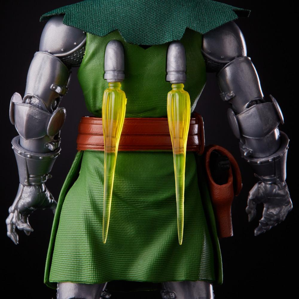 Hasbro Marvel Legends Series Vintage Fantastic Four Doctor Doom 6-Inch Action Figure ฮาสโบร มาร์เวล เลเจนด์ แฟนแทสติก โฟร์ หุ่นโมเดลฟิกเกอร์ ด็อกเตอร์ดูม วินเทจ ขนาด 6 นิ้ว ลิขสิทธิ์แท้