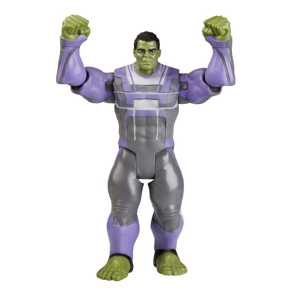 HASBRO Marvel Avengers Endgame Team Suit Hulk with Nano Gauntlet 6-Inch-Scale Figure ฮาสโบร มาร์เวล อเวนเจอร์ส หุ่นโมเดลฟิกเกอร์ ฮัลค์ นาโน กันท์เล็ท 6 นิ้ว ลิขสิทธิ์แท้