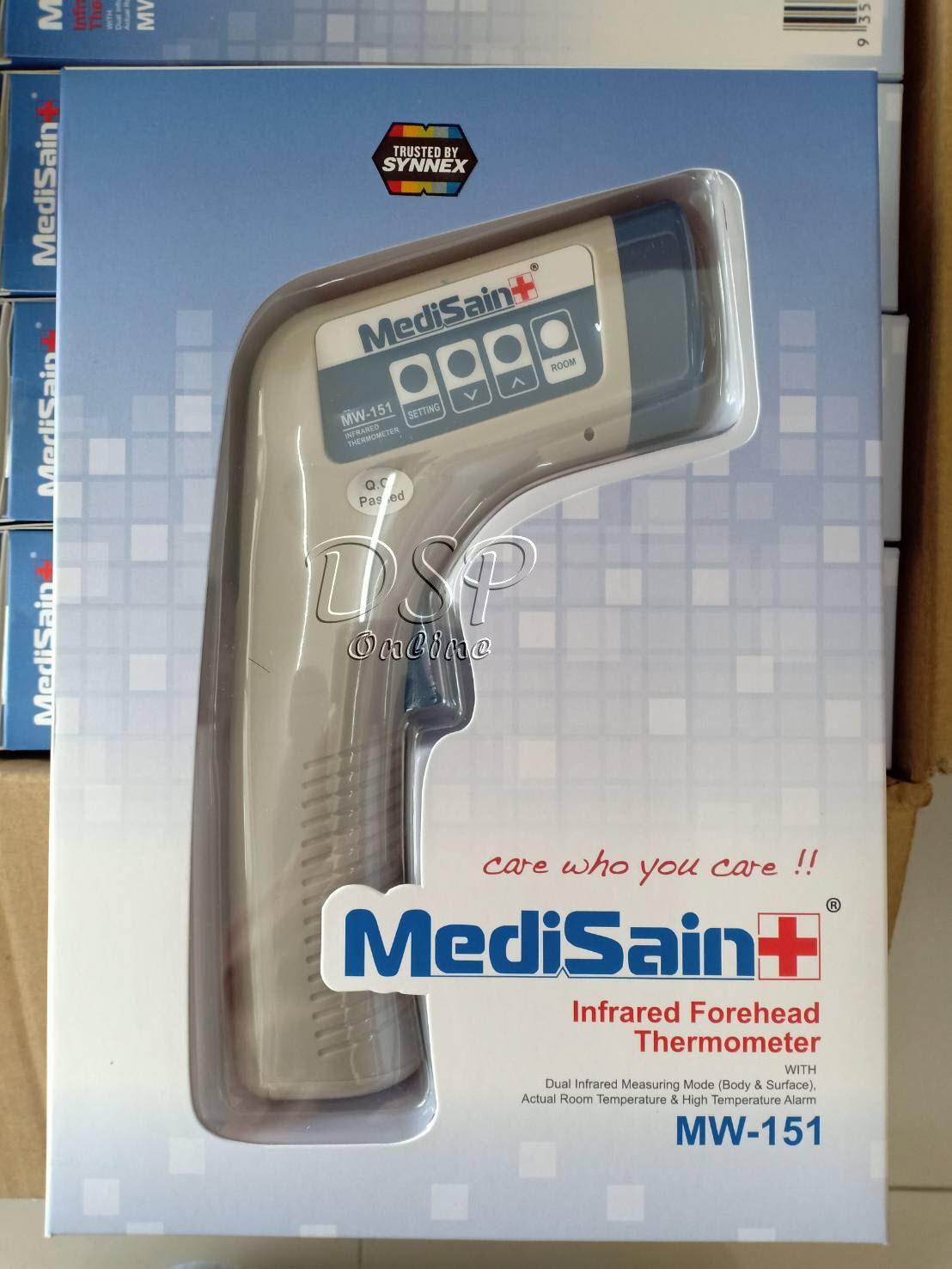 ขายถูก Medisaint MW-151 Infrared Forehead Thermometer ( เครื่องวัดไข้วัดอุณหภูมิหน้าผาก แบบไม่สัมผัส ) มี อ.ย.