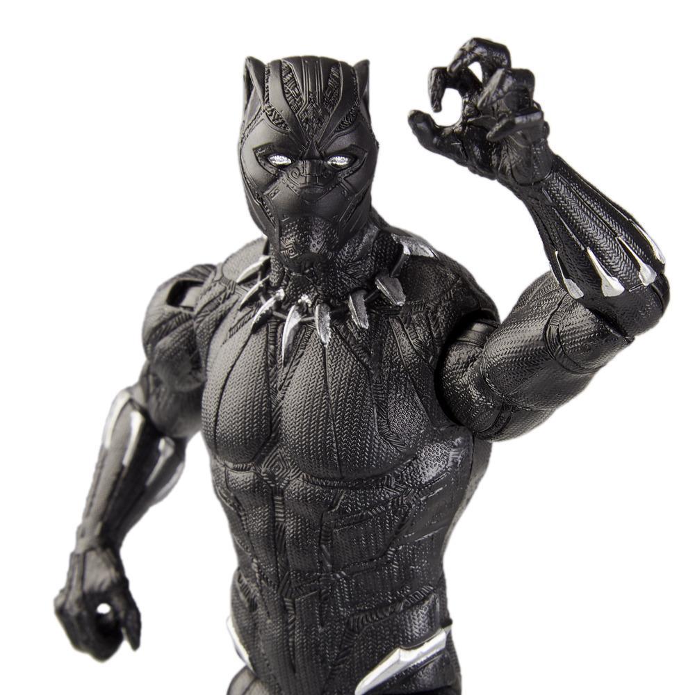 HASBRO Marvel Avengers Endgame Black Panther 6-Inch-Scale Figure ฮาสโบร มาร์เวล อเวนเจอร์ส หุ่นโมเดลฟิกเกอร์ แบล็ค แพนเตอร์ 6 นิ้ว ลิขสิทธิ์แท้