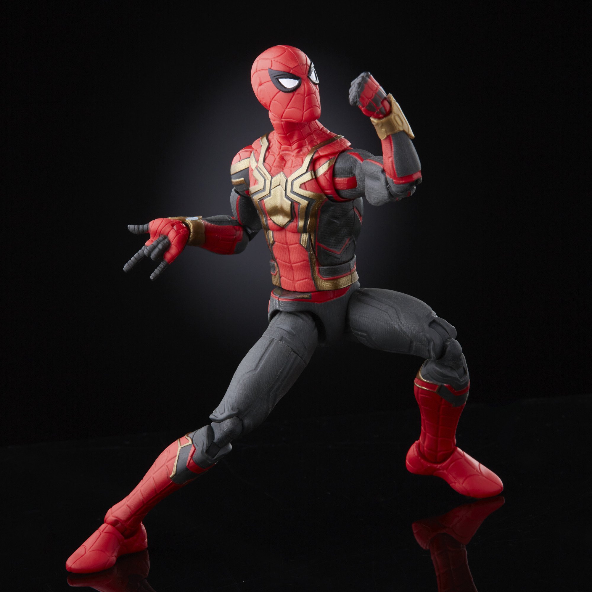 Hasbro Marvel Legends Series Integrated Suit Spider-Man (No Way Home) 6-inch Figure ฮาสโบร มาร์เวล เลเจนด์ ซีรี่ย์ส หุ่นโมเดลฟิกเกอร์ อินทีเกต สูท สไปเดอร์-แมน (โน เวย์ โฮม) ขนาด 6 นิ้ว ลิขสิทธิ์แท้