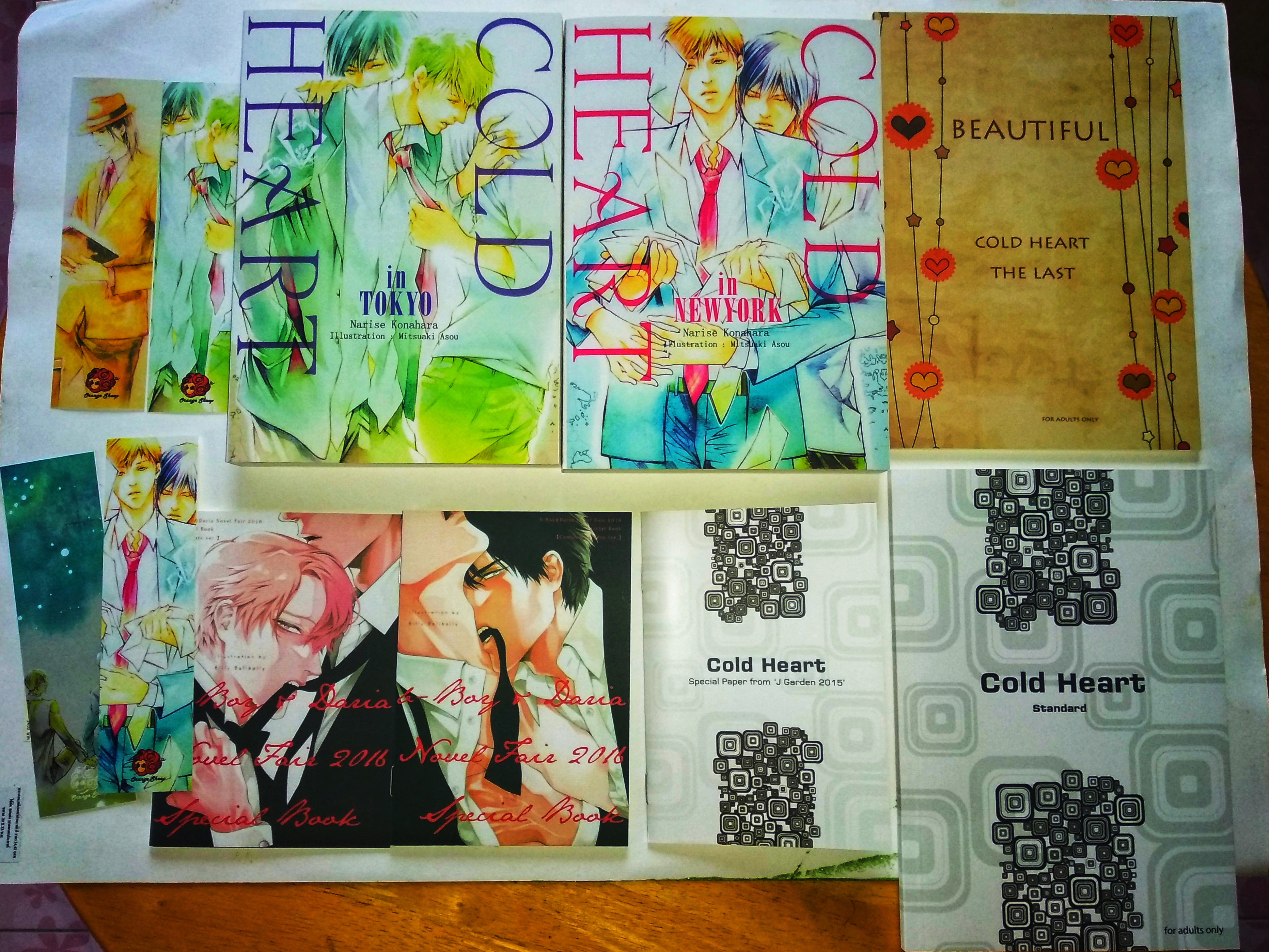 นิยายวายญี่ปุ่น Box set Cold Heart : Konohara Narise