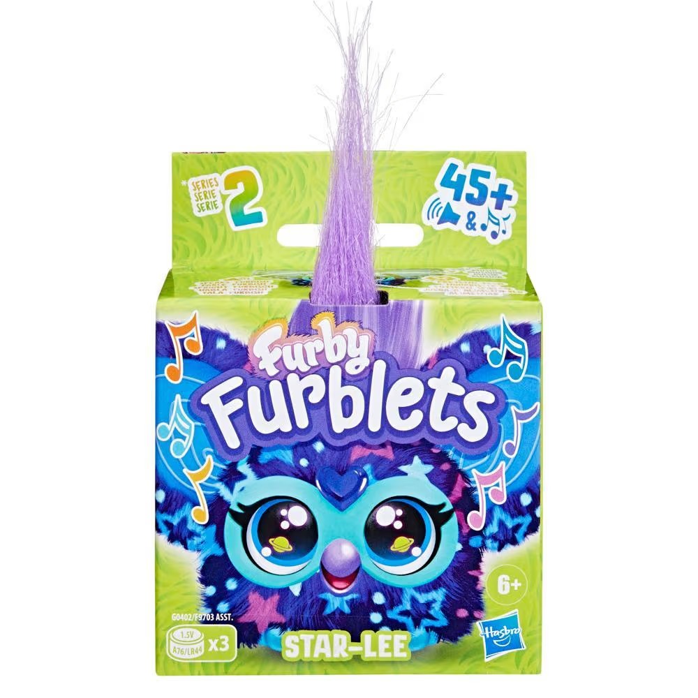 Hasbro Furby Furblets Star-Lee Mini Electronic Plush Toy ฮาสโบร ตุ๊กตา เฟอร์บี้ สตาร์-ลี มีเสียง ลิขสิทธิ์แท้