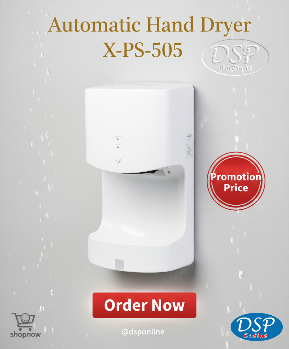 ขายถูก X-PS-505: สุดยอดเครื่องเป่ามืออัตโนมัติ แห้งเร็วทันใจ ด้วยกำลัง 1800W รับประกัน1ปี