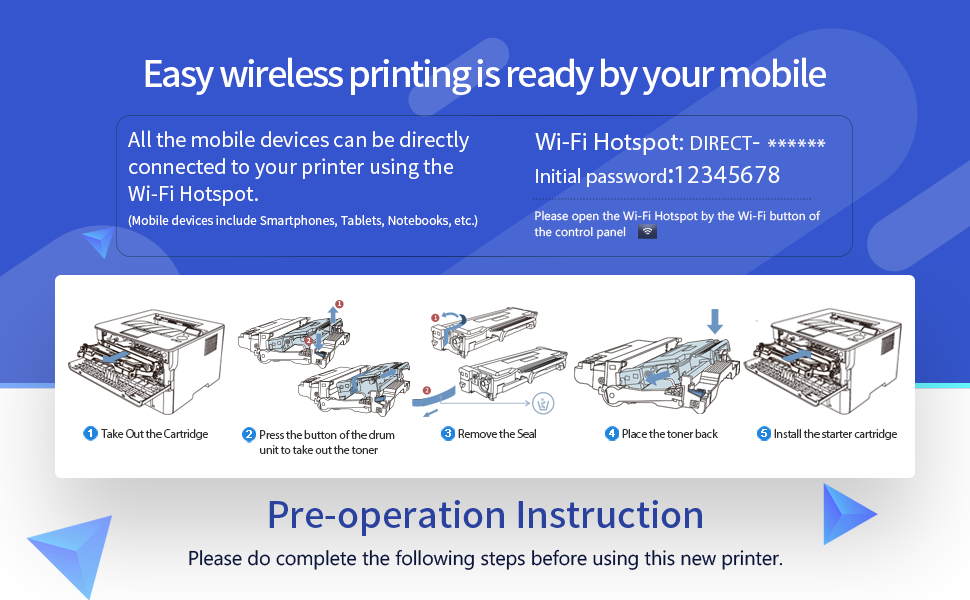 ขายถูก เครื่องพิมพ์/เครื่องปริ้น/printer เลเซอร์ขาว-ดำ ไร้สาย PANTUM Fast Speed Mono Laser Printer Wi-Fi/Duplex /Pantum P3010DW ประกันศูนย์ 3ปี