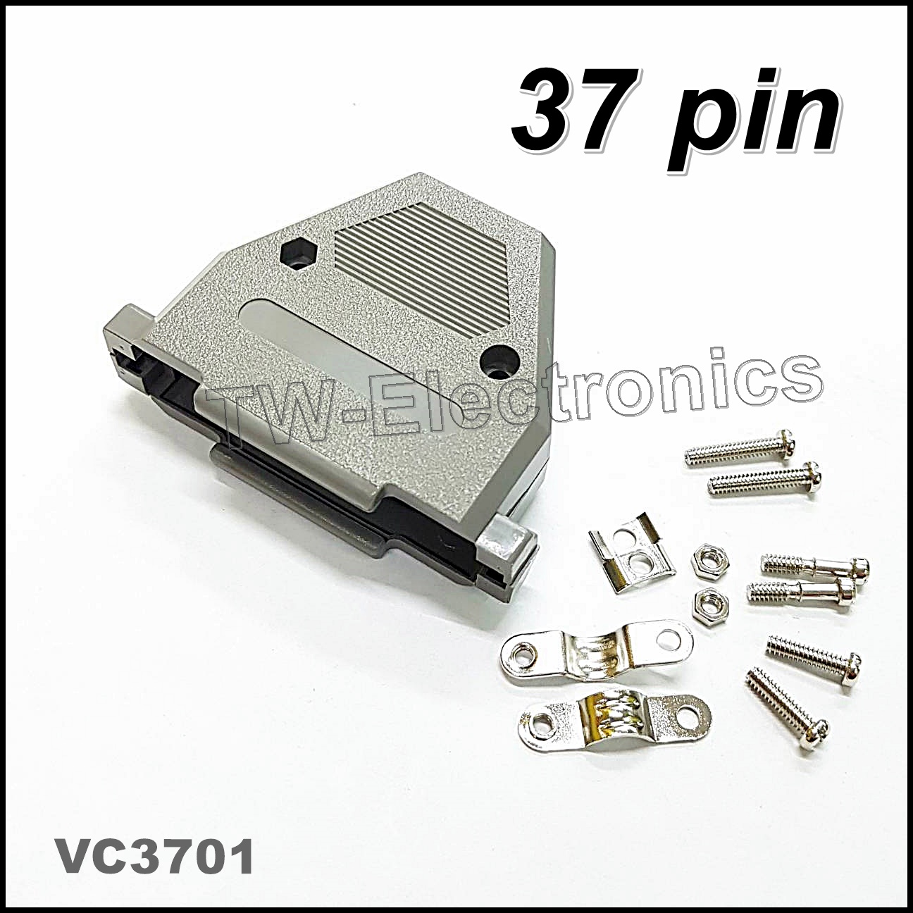 ฝาครอบ DB 37 สีเทา / VC3701