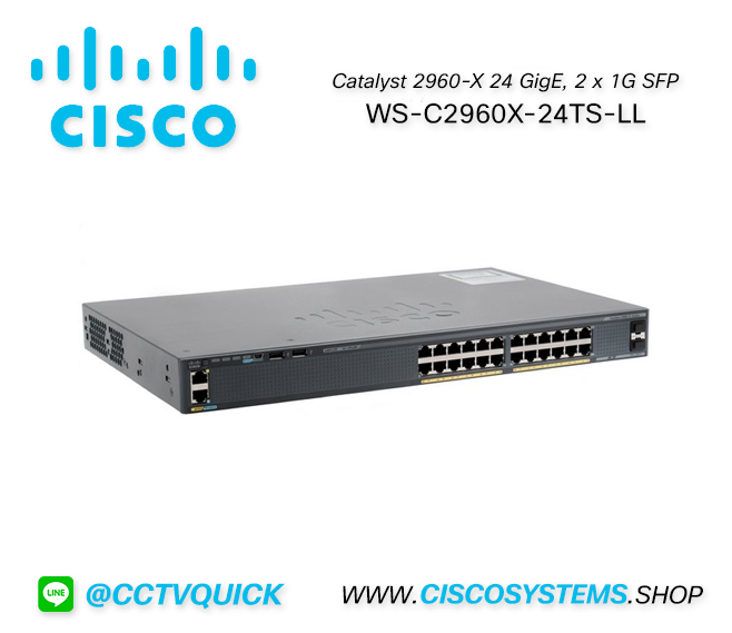 EOL WS-C2960X-24TS-LL (Cisco Catalyst 2960-X 24 GigE, 2 x 1G SFP,LAN Lite) ** C9200L-24T-4G-E