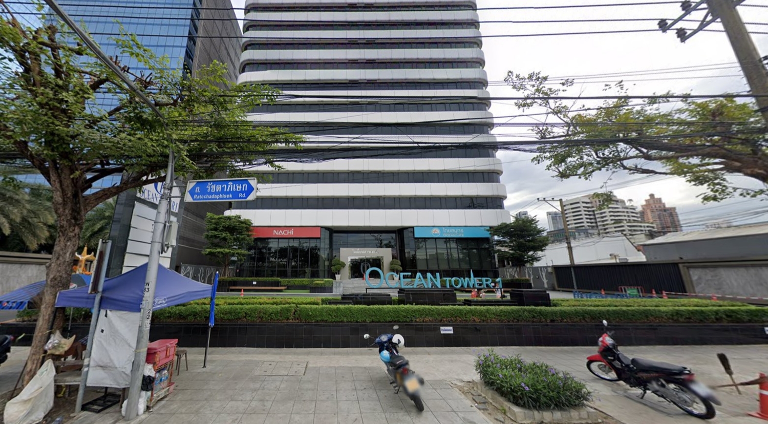 ขาย/ให้เช่าพื้นที่สำนักงานออฟฟิศย่านสุขุมวิท กรุงเทพฯ ตรงข้ามสวนเบญจกิติ ใกล้สถานีรถไฟฟ้า BTS อโศก และ MRT สุขุมวิท เพียง 750 เมตร | Ocean Tower 1