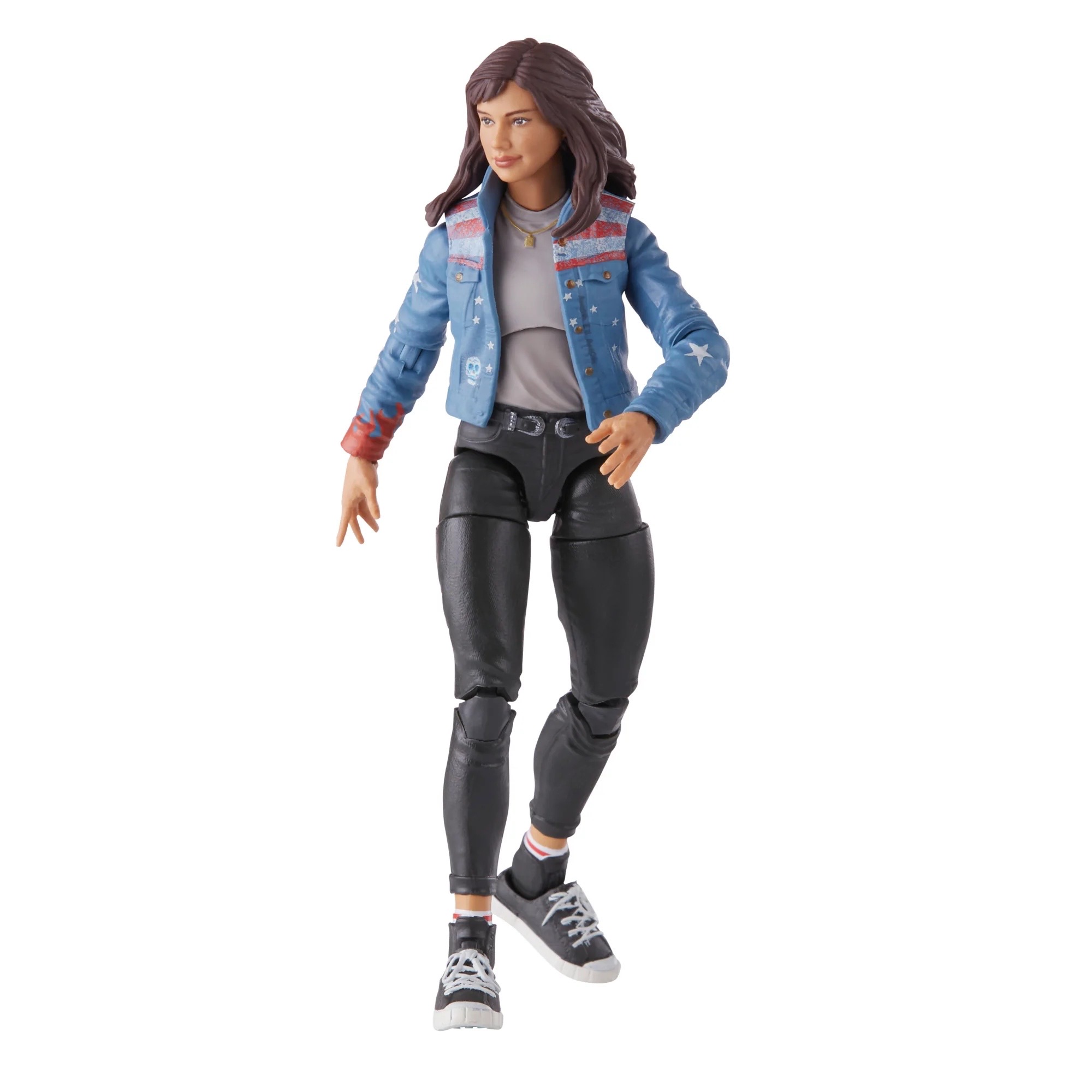 Hasbro Marvel Legends Series Doctor Strange In The Multiverse of Madness America Chavez 6-inch Figure ฮาสโบร มาร์เวล เลเจนด์ ซีรี่ย์ส หุ่นโมเดลฟิกเกอร์ ด็อกเตอร์ สเตรนจ์ อิน ดิ มัลติเวิร์ส ออฟ แมดเนส อเมริกา ชาเวซ ขนาด 6 นิ้ว (No BAF) ลิขสิทธิ์แท้
