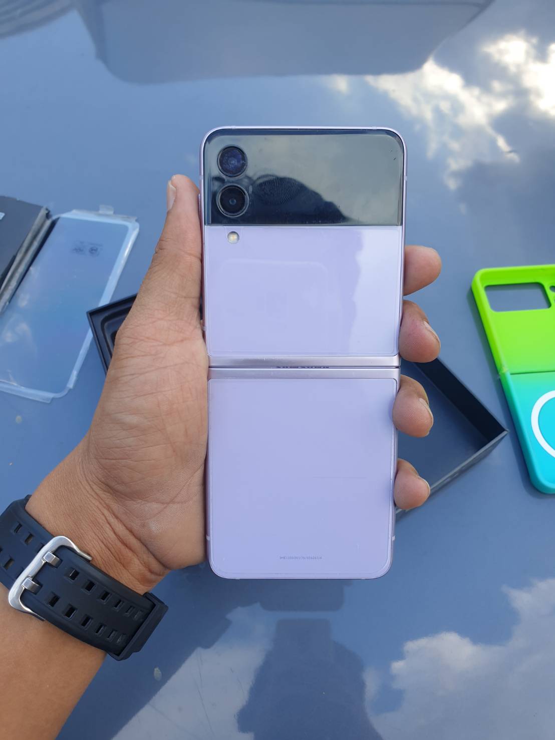 มือถือ samsung flip 3 ใช้งานปกติ จอปกติ