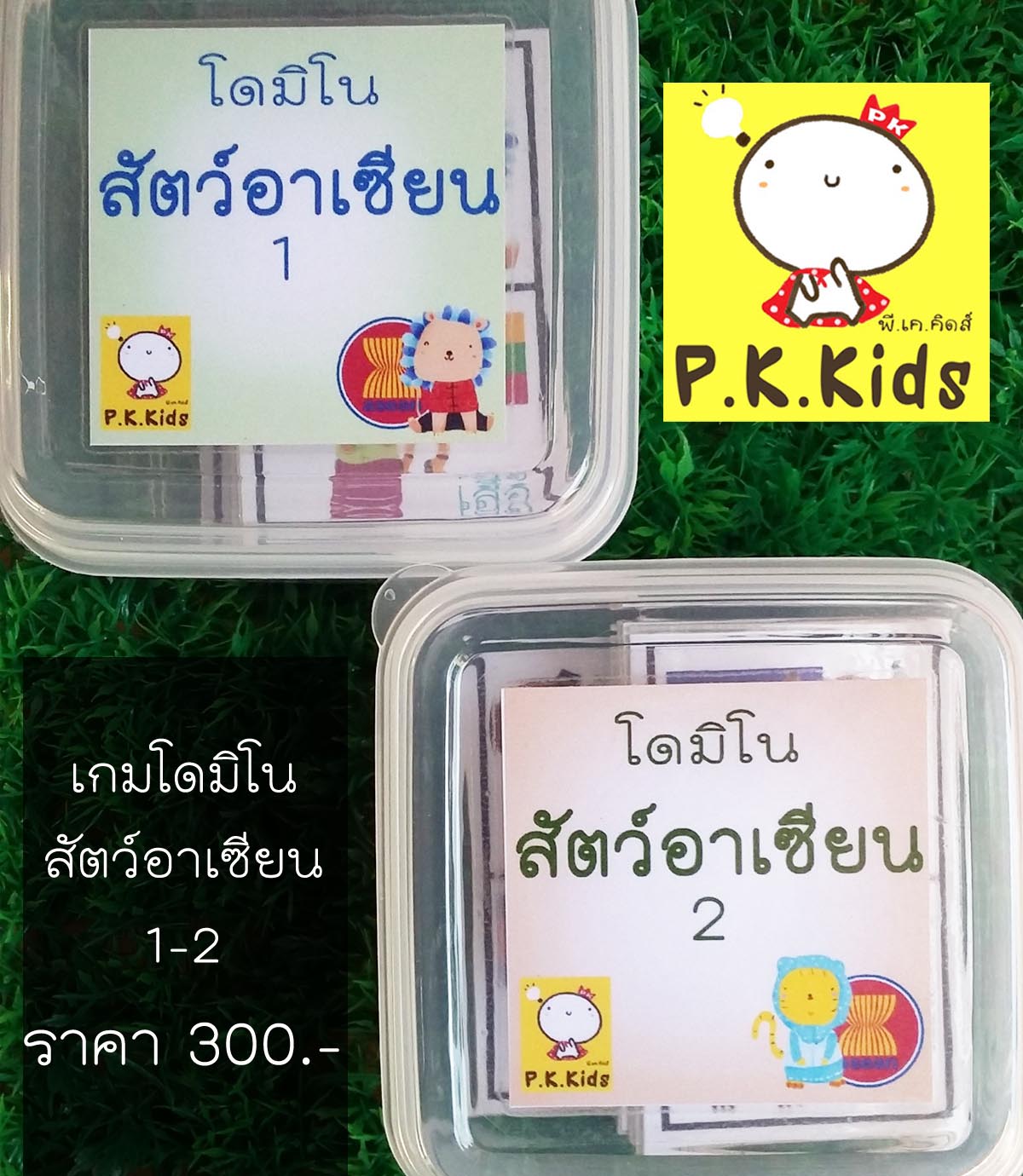 โดมิโน : สัตว์อาเซียน 1-2