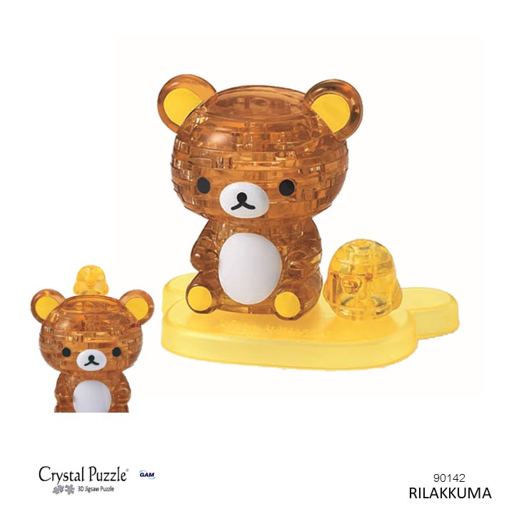 Rilakkuma_3D Crystal Puzzle