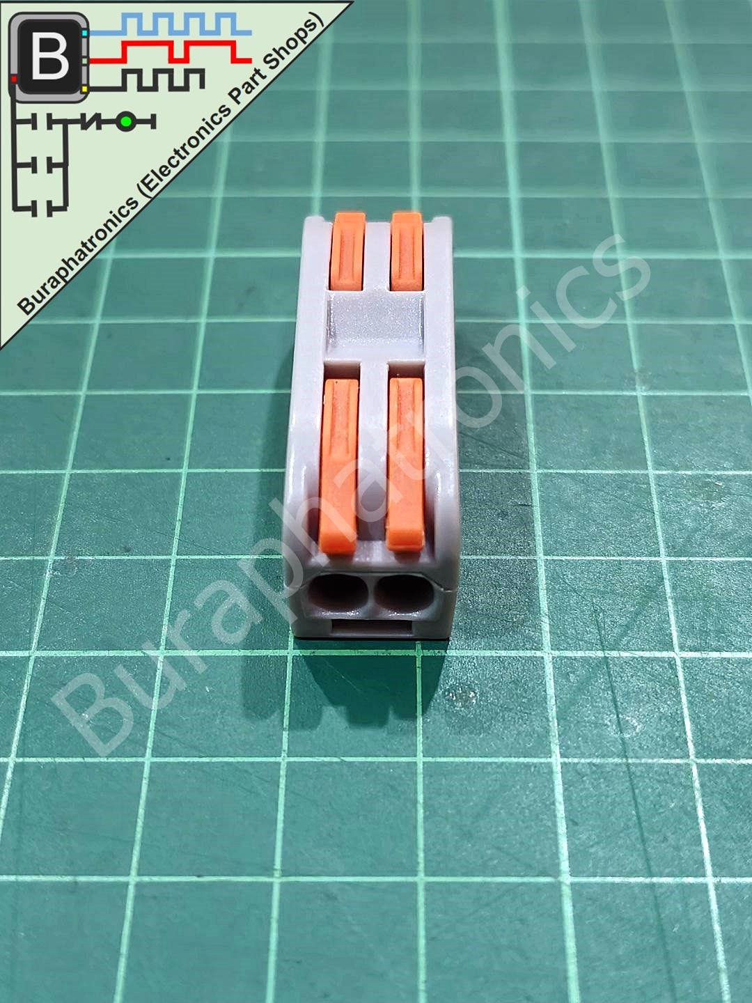 Terminal Block Connector 2 Wire 0.08-4.0 Sqmm 250V 32A (ขั้วต่อสายไฟ ตัวเชื่อมสายไฟ)