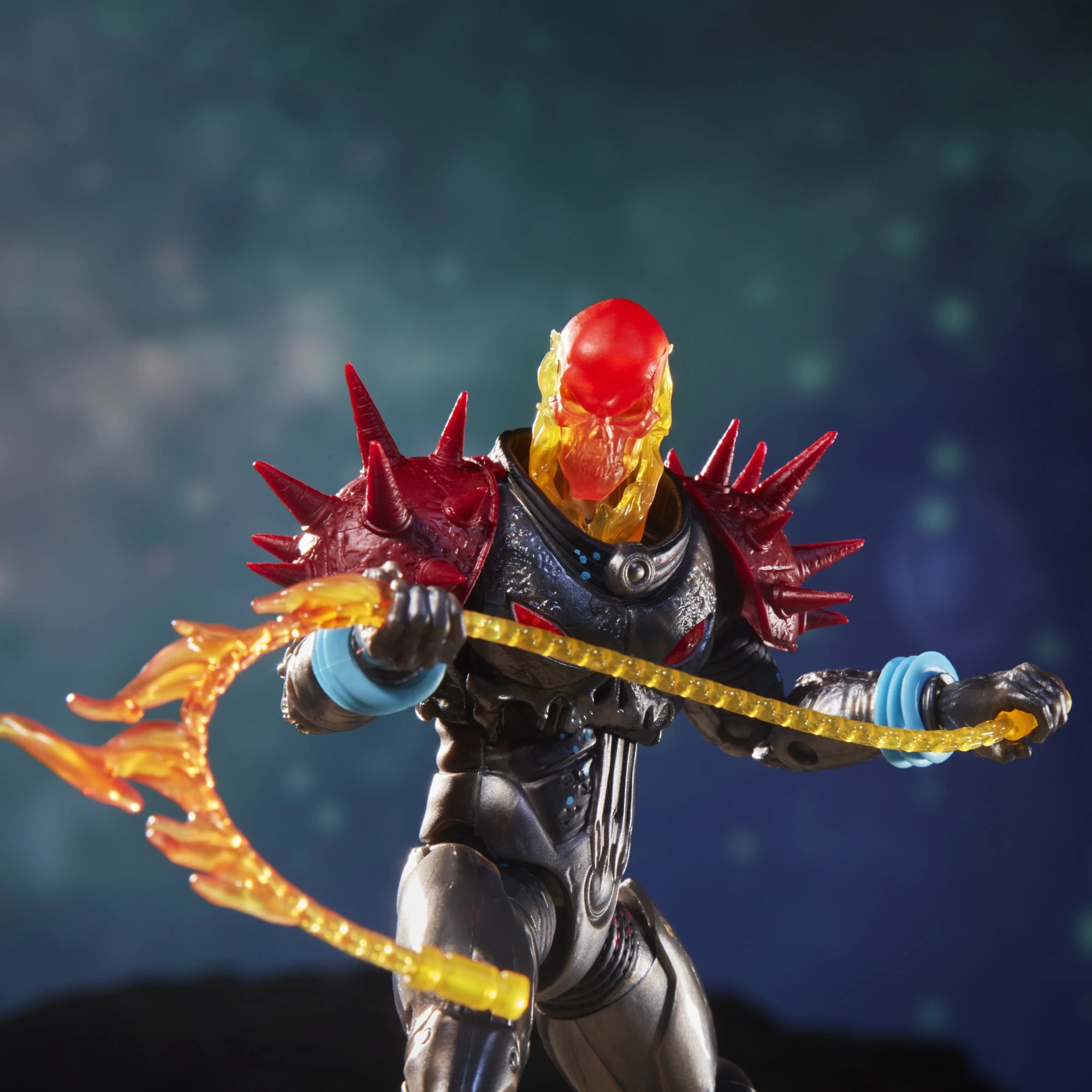 Hasbro Marvel Legends Series Cosmic Ghost Rider 6-inch Figure ฮาสโบร มาร์เวล เลเจนด์ ซีรี่ย์ส หุ่นโมเดลฟิกเกอร์ คอสมิค โกสท์ ไรเดอร์ ขนาด 6 นิ้ว พร้อมมอเตอร์ไซด์ ลิขสิทธิ์แท้