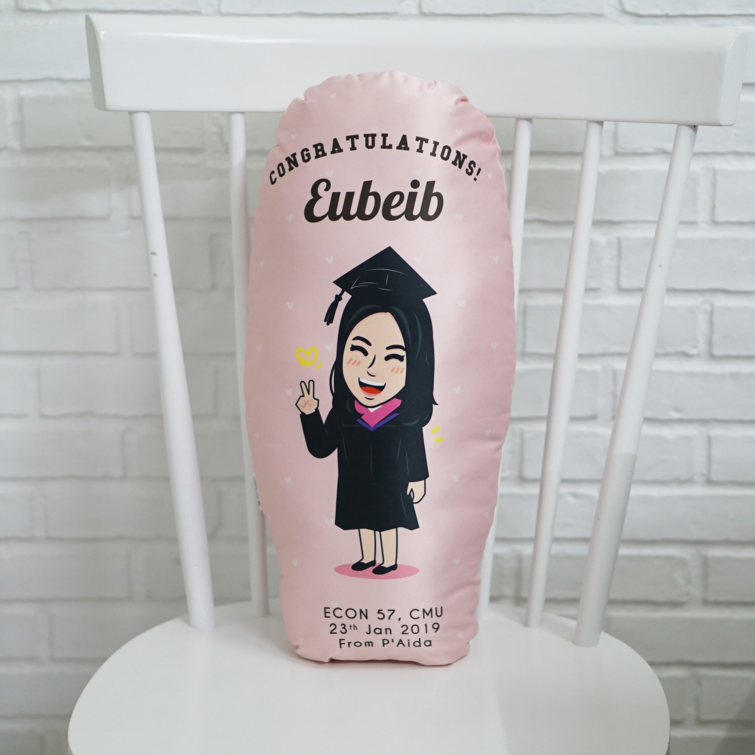 หมอนของขวัญรับปริญญา - มหาวิทยาลัยเชียงใหม่ - Chiang Mai University