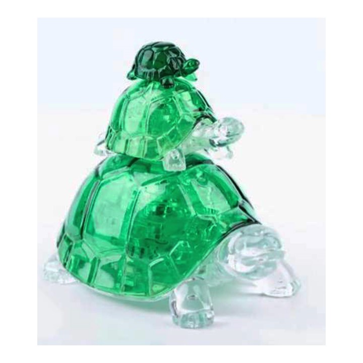 TURTLES SET_3D 3D CRYSTAL PUZZLE
