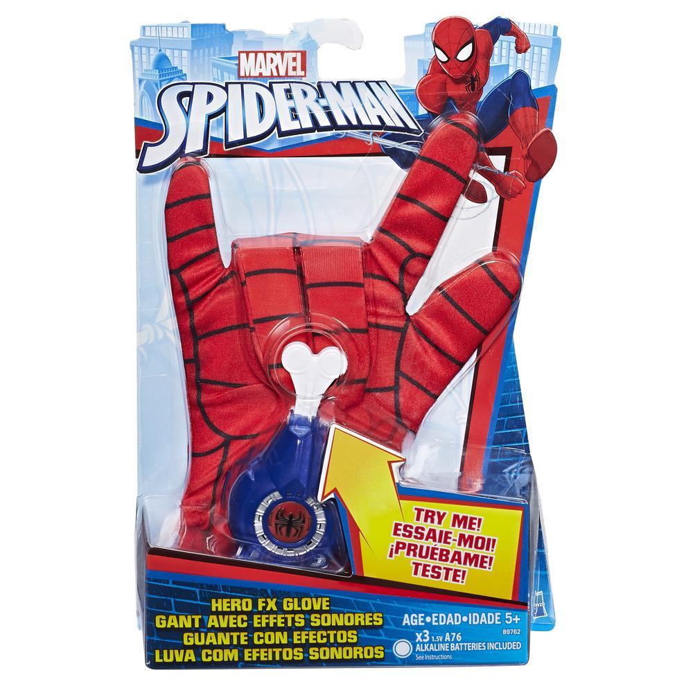 HASBRO MARVEL AVENGERS ถุงมือสไปเดอร์แมน Spider-Man FX Glove ยิงใยแมงมุม ใส่แบตเตอรี่ มีเสียง รุ่น B9762 ลิขสิทธิ์แท้
