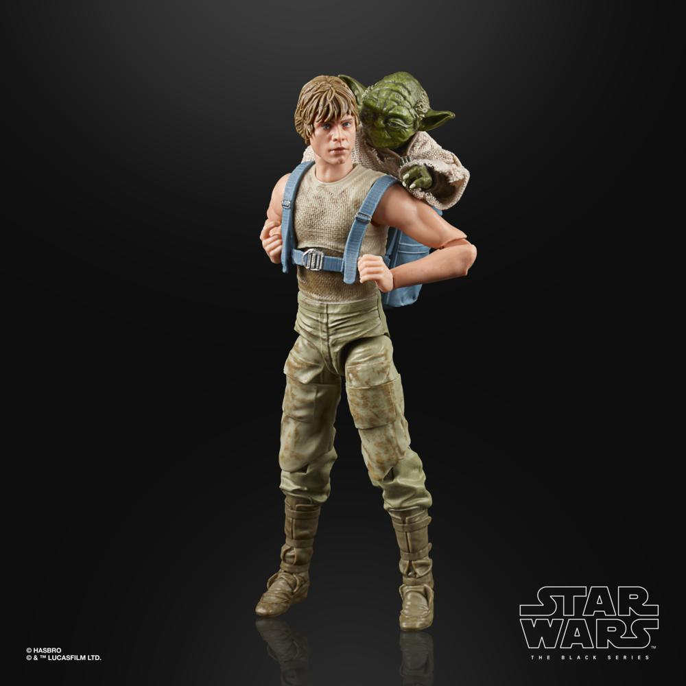 Hasbro Star Wars The Black Series Luke Skywalker and Yoda (Jedi Training) 6-inch Action Figure ฮาสโบร สตาร์ วอร์ส เดอะ แบล็ค ซีรีส์ หุ่นโมเดลฟิกเกอร์ ลุค สกายวอล์คเกอร์ และ โยดา (เจได เทรนนิ่ง) ขนาด6 นิ้ว ลิขสิทธิ์แท้