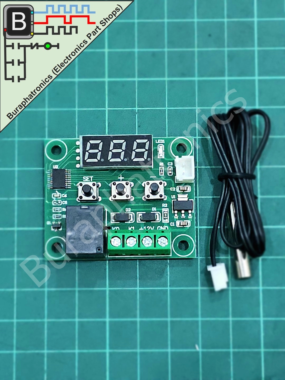 W1209 Temperature Relay Control