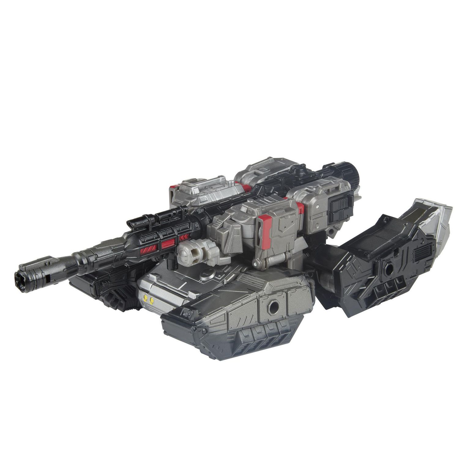 Hasbro Transformers Netflix War for Cybertron Trilogy Voyager Class Megatron 7 Inch Action Figure Battle 3-Pack with Pinpointer and Lionizer ฮาสโบร ทรานสฟอเมอร์ส เน็ตฟลิกซ์ วอร์ ฟอร์ ไซเบอร์ตรอน วอยเอเจอร์ คลาส หุ่นยนต์ เมกะทรอน 7 นิ้ว ลิขสิทธิ์แท้