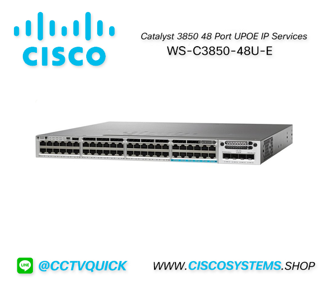 EOL WS-C3850-48U-E (Cisco Catalyst 3850 48 Port UPOE IP Services) ** C9300-48U-A