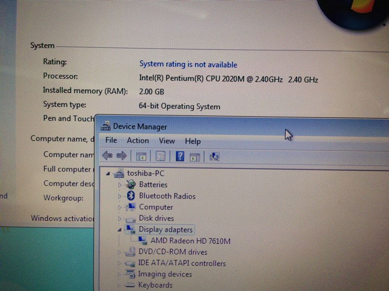 TOSHIBA Satellite C800-1030X