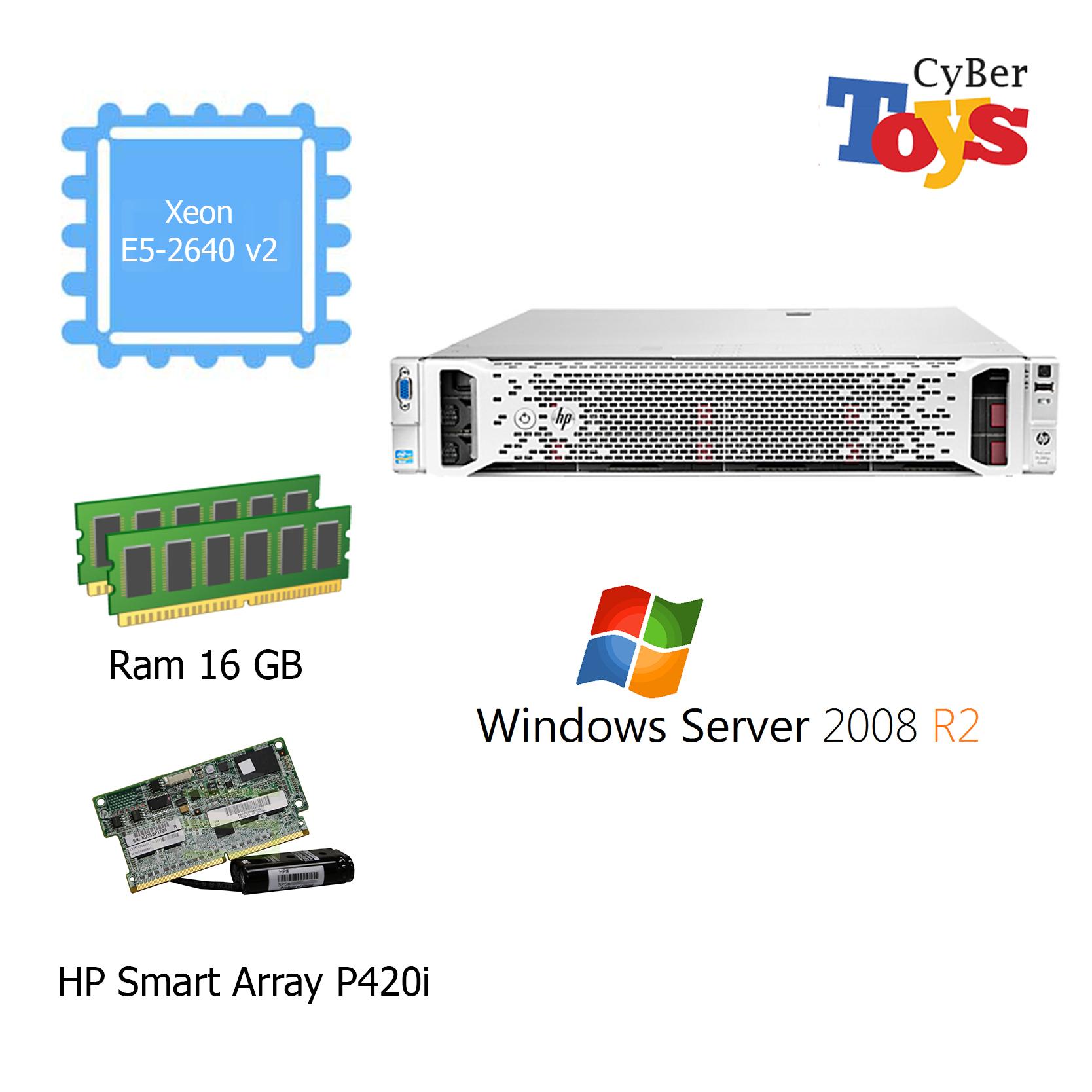 HP ProLiant DL380p Gen8 2U ( มือ 2 สภาพเยี่ยม ประกัน 6 เดือน )