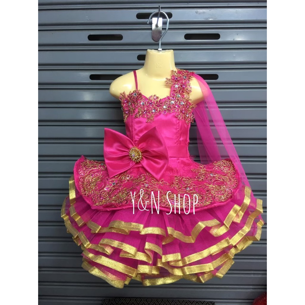 ชุดดรัมเมเยอร์ สไบเด้ง ชุดดรัมเมเยอร์เด็ก ชุดเชียร์ลีดเดอร์เด็ก