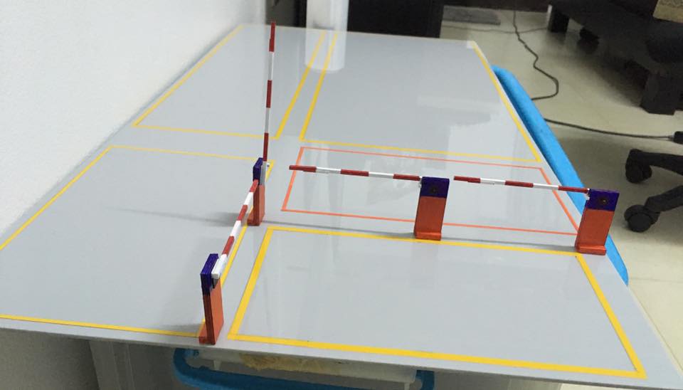 ลานสินค้า พาเลทย่อส่วน โกดังจำลอง