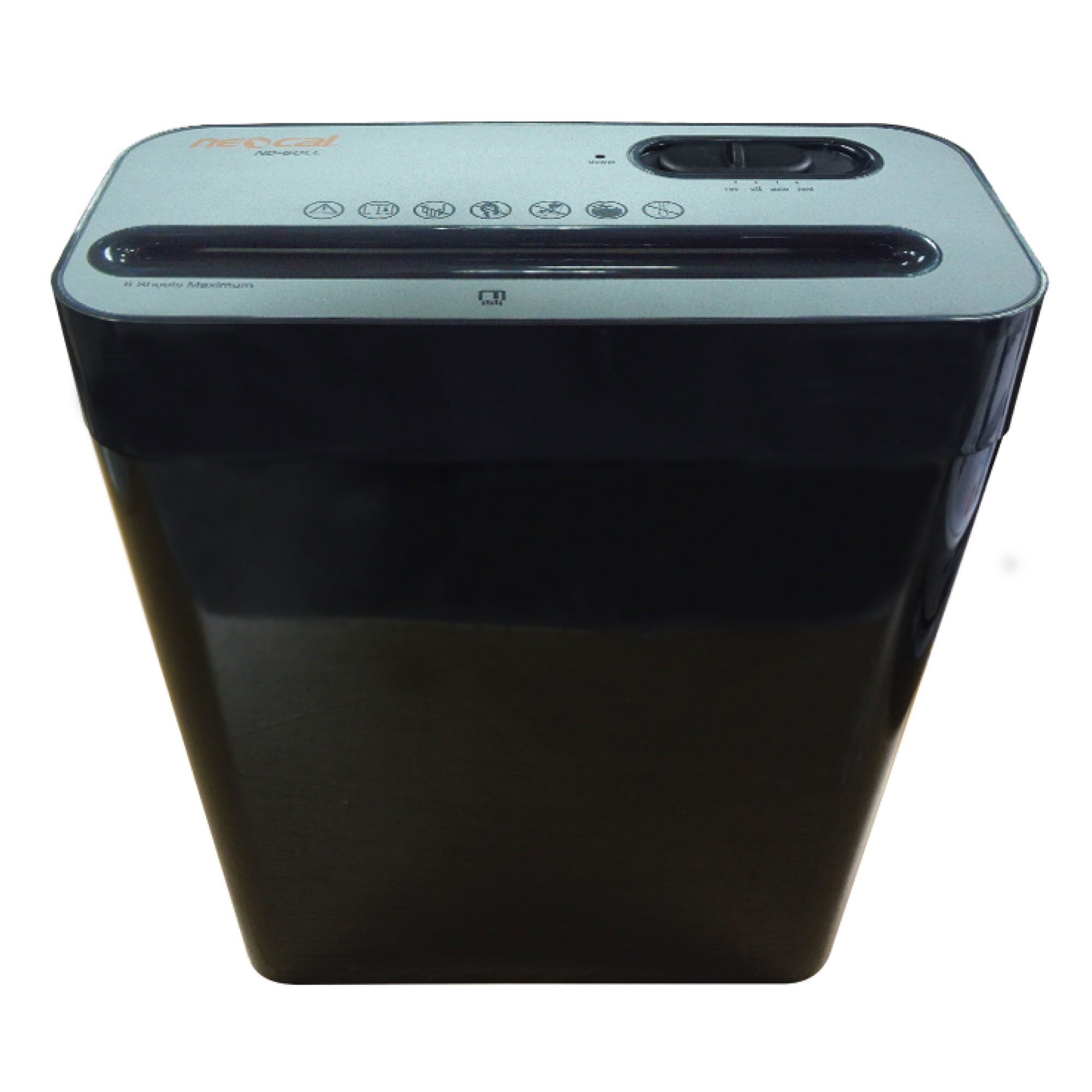 ขายถูก Neocal Paper Shredder ND-60CC เครื่องทำลายเอกสาร นีโอแคล 6 แผ่น/ครั้ง (A4/75 แกรม) (Cross Cut)