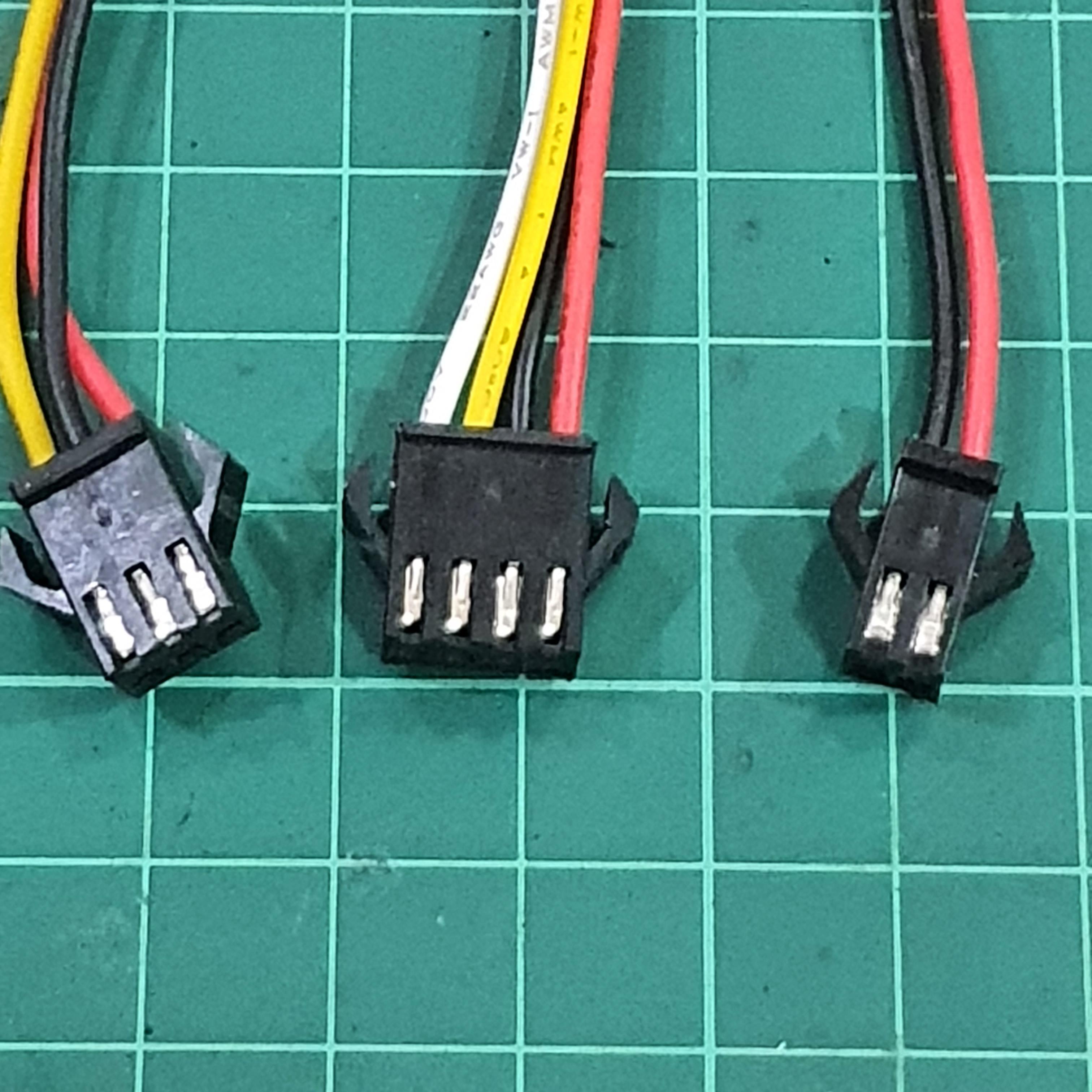 SM2.54 3P (Female) 100mm Connector