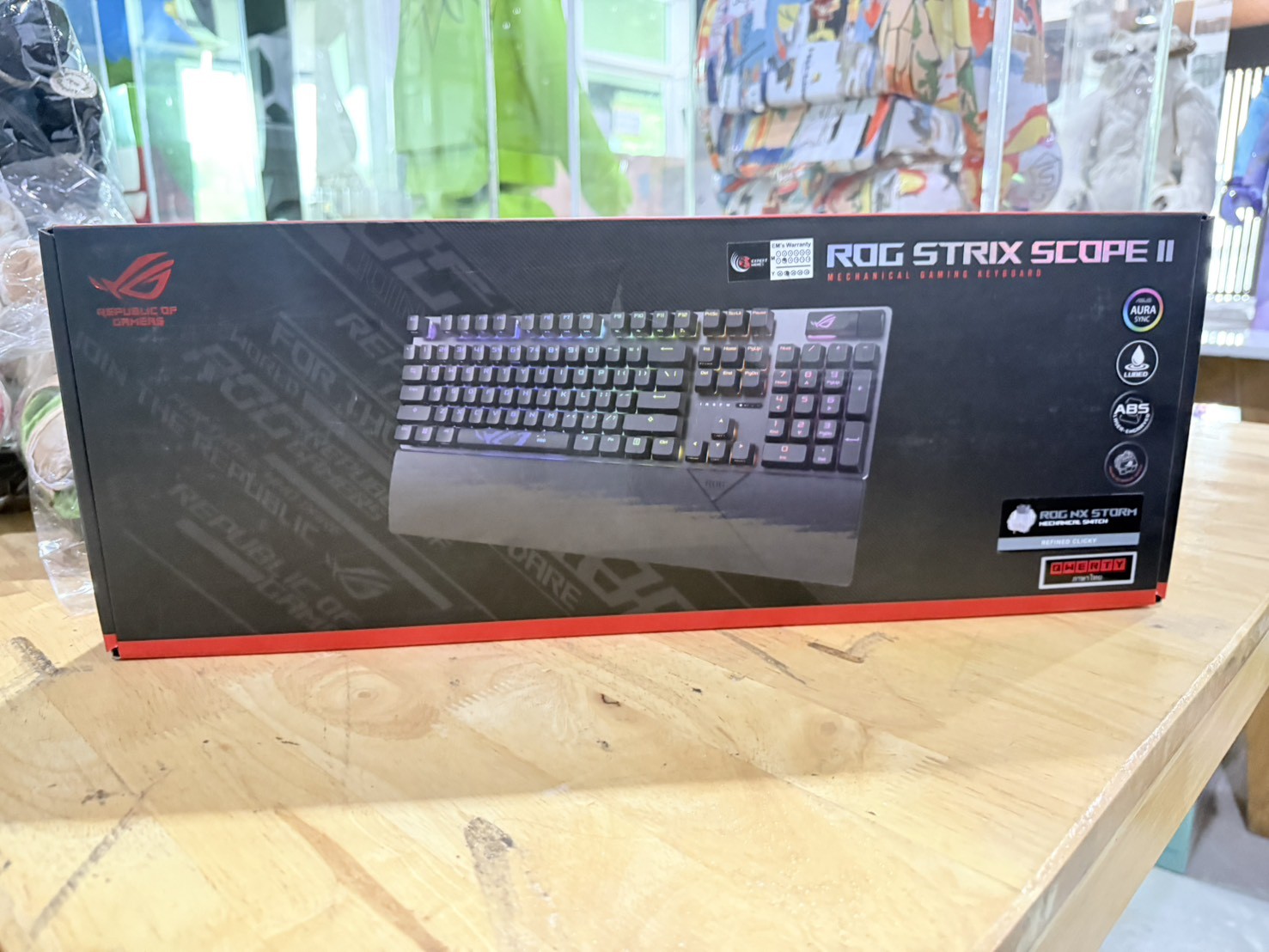 คีย์บอร์ด Asus Rog Strix Scope II XA11 NX Keyboard