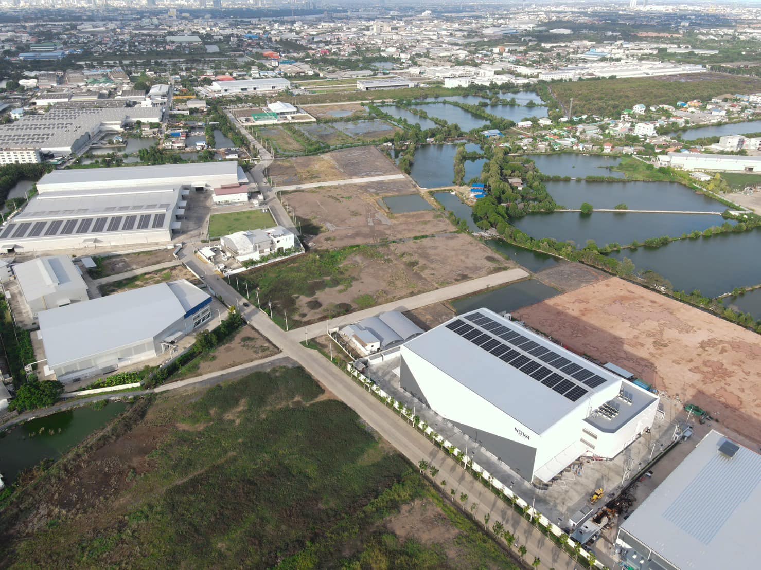 ขายที่ดินในเขตผังเมืองสีม่วง ขนาด 3-78 ไร่ สำหรับสร้างโรงงานอุตสาหกรรมในประเทศไทย