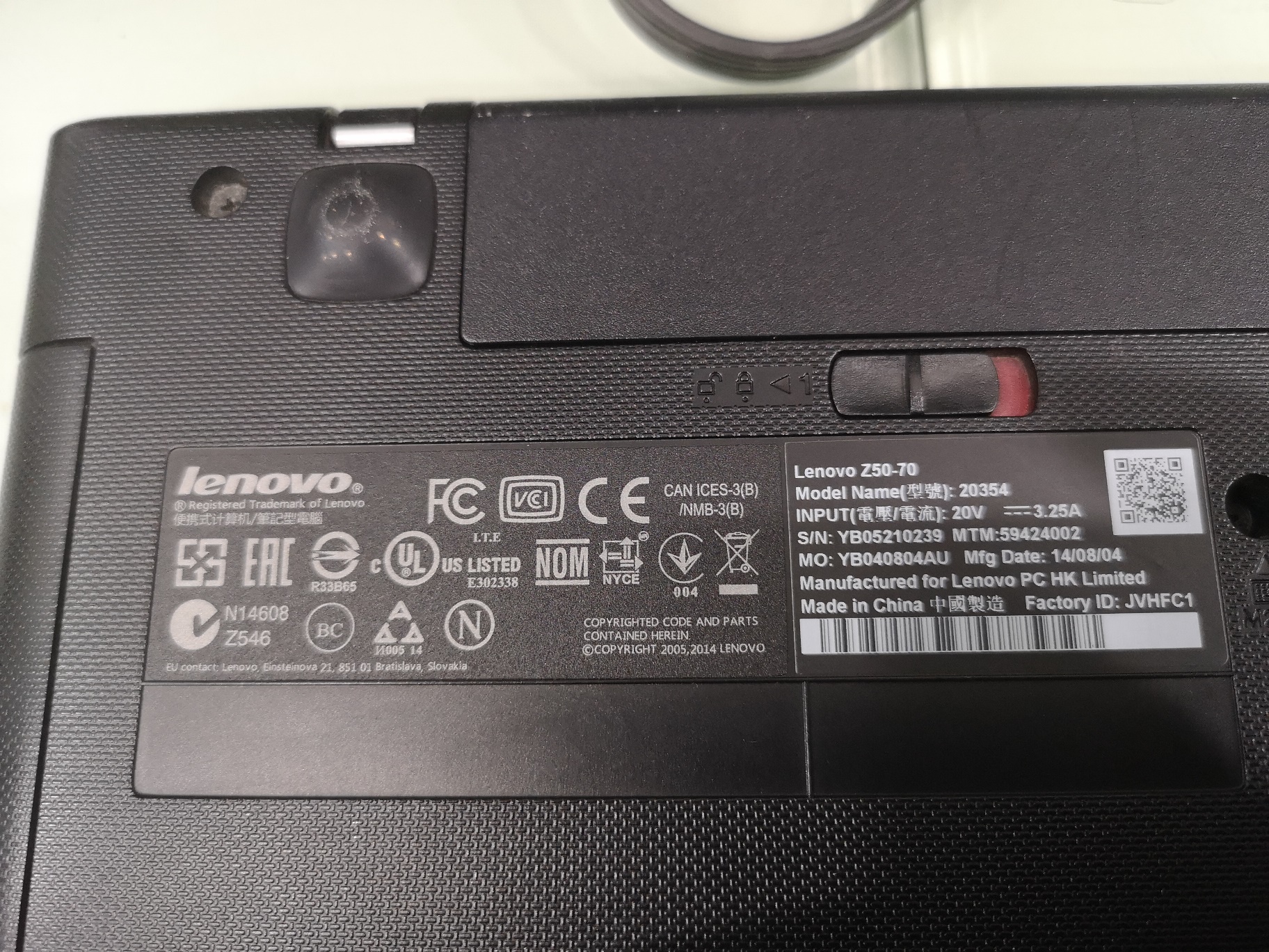 LENOVO Z50-70 i7