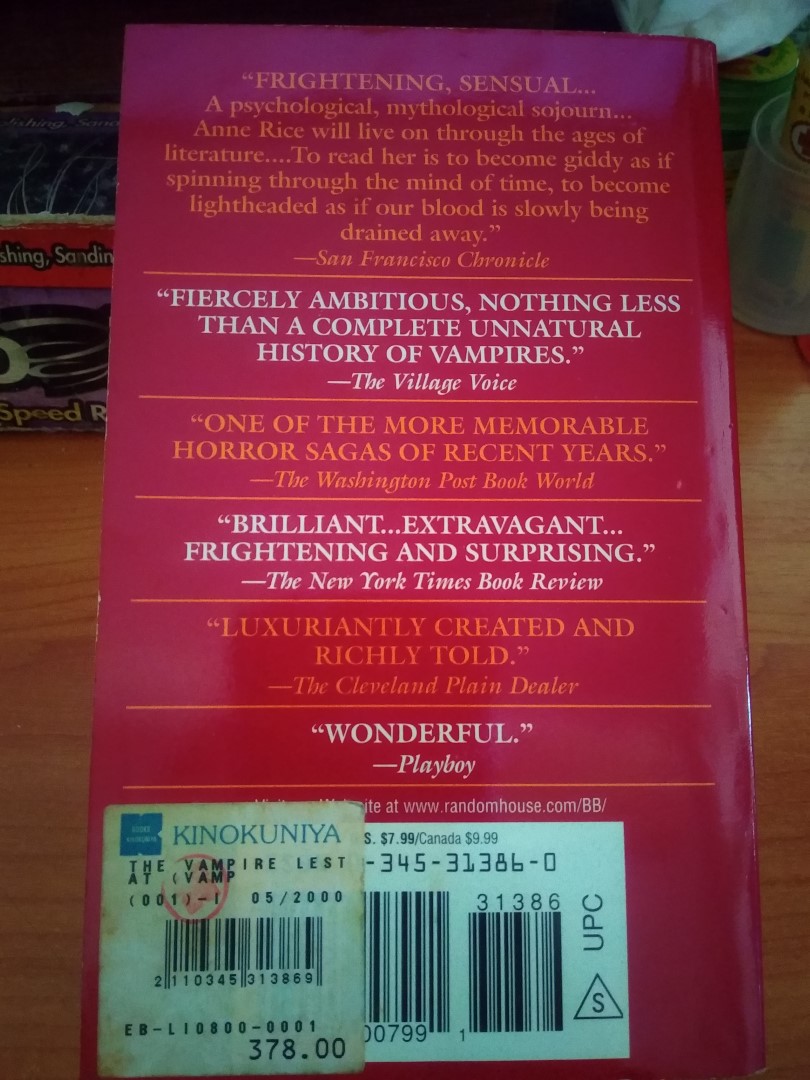 The Vampire Lestat (The Vampire Chronicles #2) by Anne Rice
