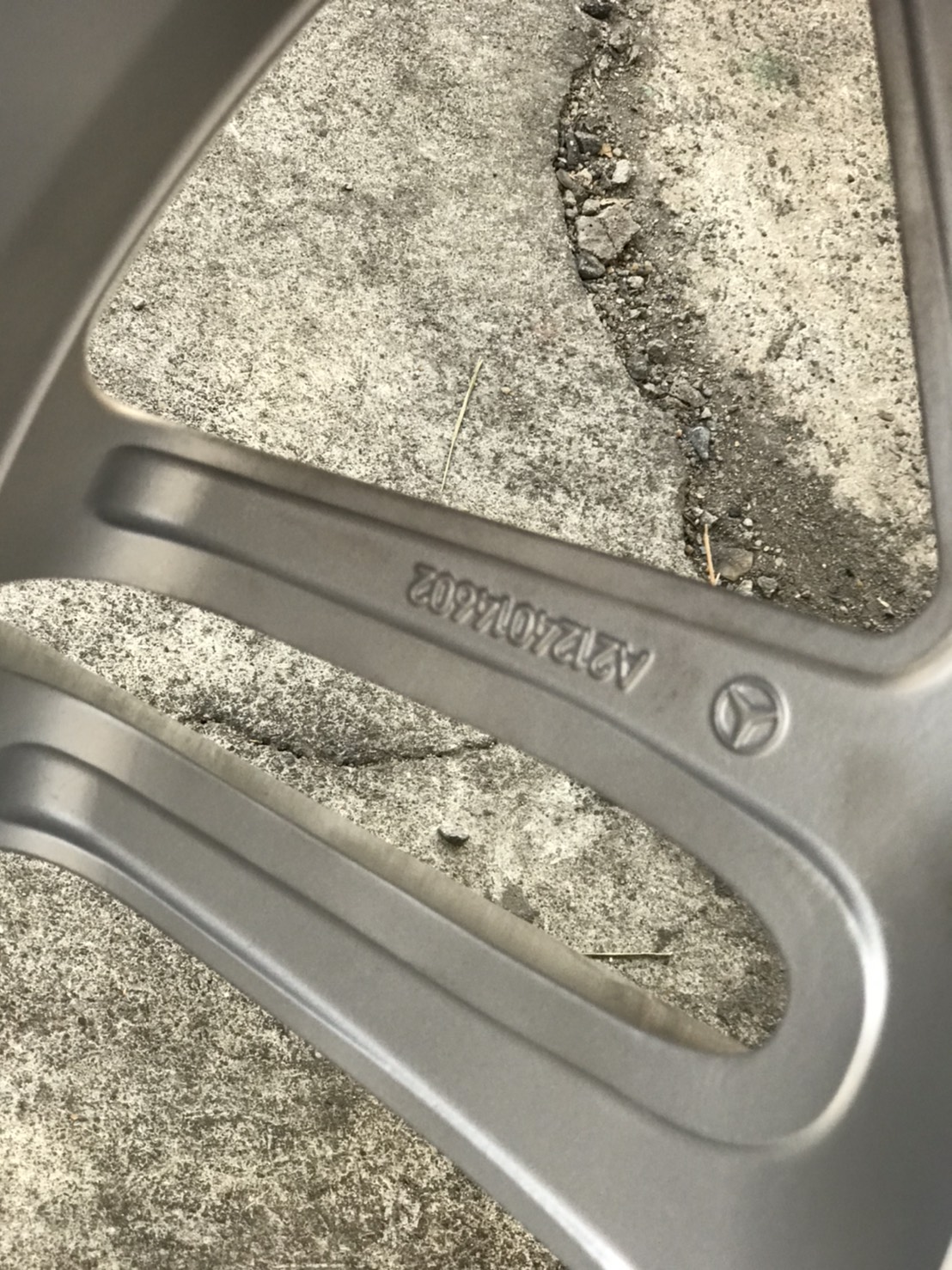 ล้อแท้ AMG Twin 7 Spoke 19" w212