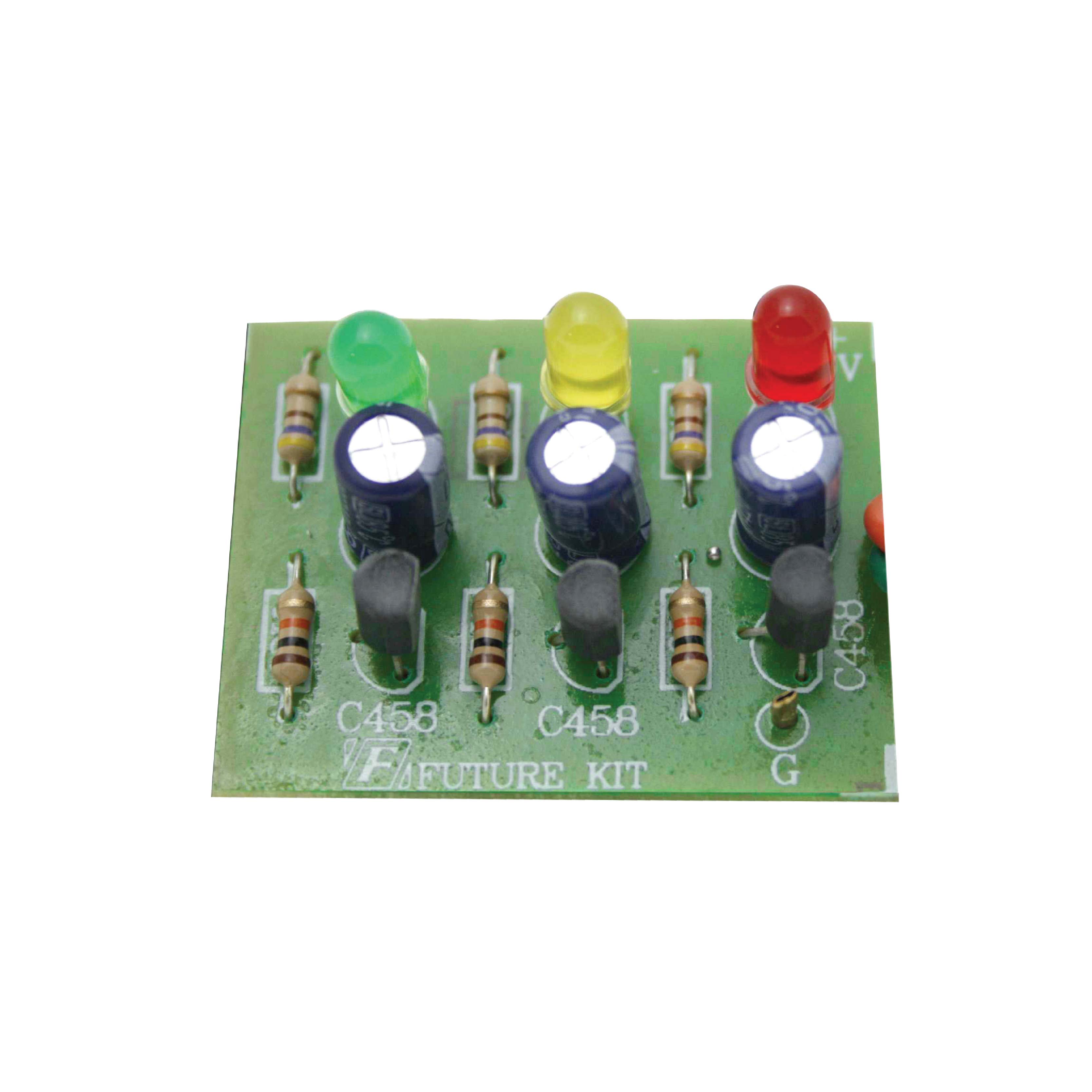 FutureKit FK110 ไฟกระพริบ 3 จังหวะ LED 3 ดวง