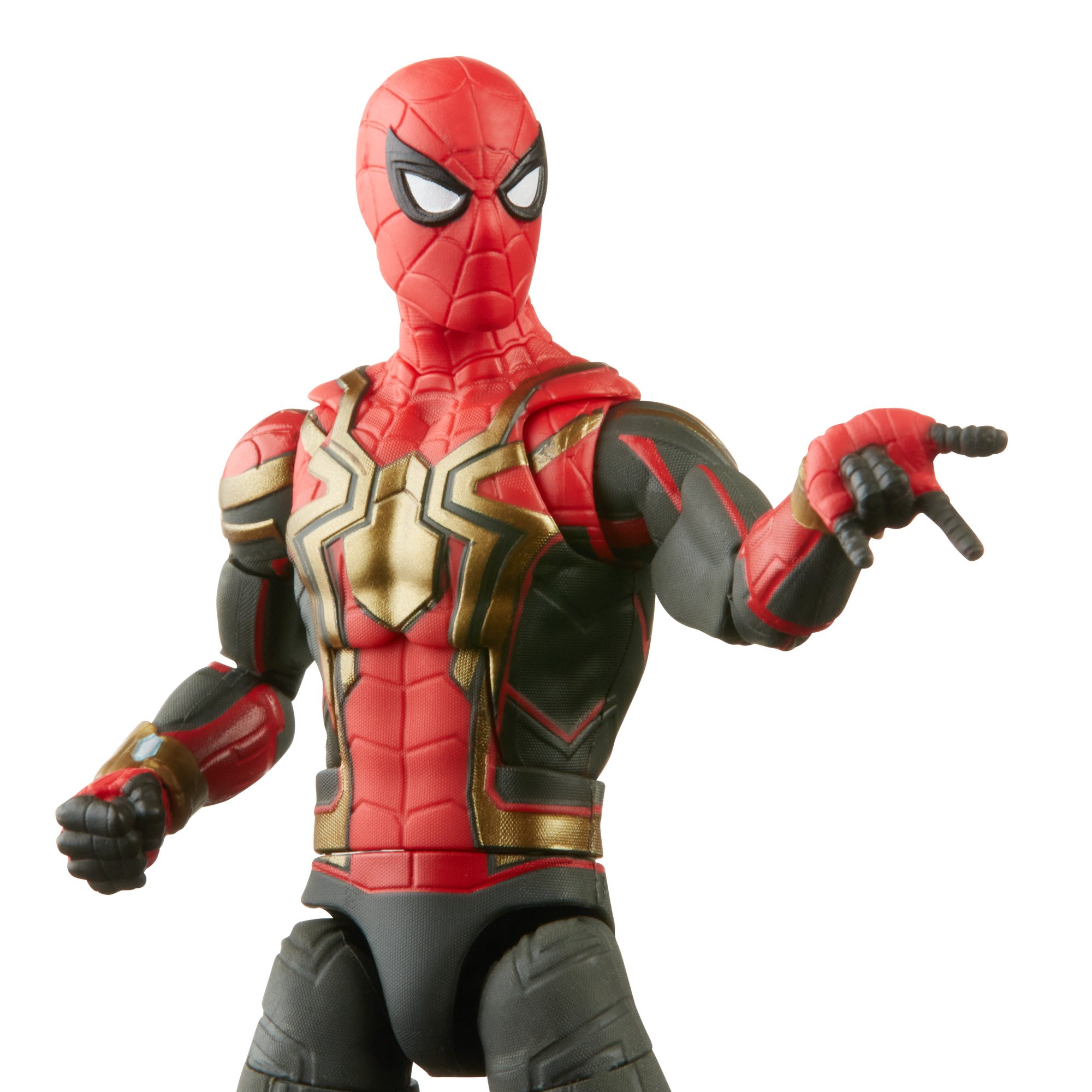Hasbro Marvel Legends Series Integrated Suit Spider-Man (No Way Home) 6-inch Figure ฮาสโบร มาร์เวล เลเจนด์ ซีรี่ย์ส หุ่นโมเดลฟิกเกอร์ อินทีเกต สูท สไปเดอร์-แมน (โน เวย์ โฮม) ขนาด 6 นิ้ว ลิขสิทธิ์แท้