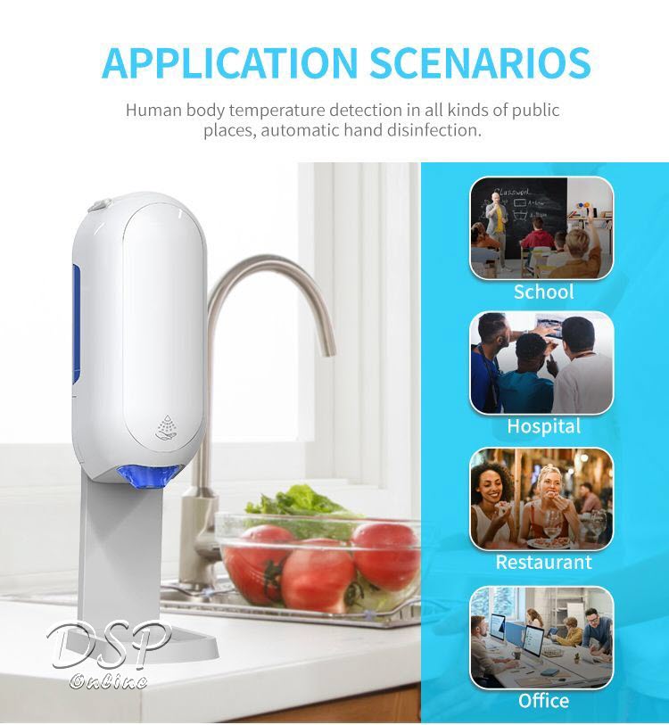 ขายถูก IF-L5 เครื่องจ่ายแอลกอฮอล์อัตโนมัติ สำหรับล้างมือฆ่าเชื้อ