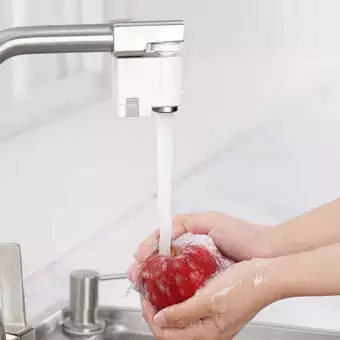 ขายถูก Xiaomi Sensor HD-ZNJSQ-02 Xiaoda Smart water Saver Tap Anti overflow Inductive ก็อกน้ำเซ็นเซอร์อินฟราเรดอัตโนมัติ (ของแท้ประกันศูนย์)