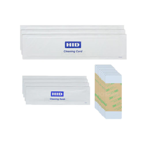 ขายถูก HID Cleaning SET 4 Cleaning Swabs, 10 Cleaning Cards (PN:86177) เซ็ตสำหรับทำความสะอาดเครื่องพิมพ์บัตร