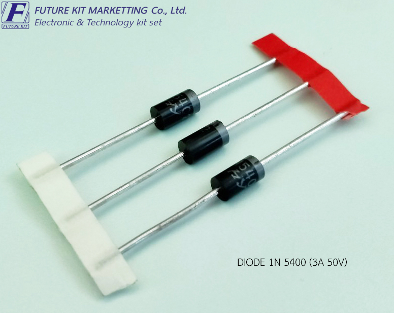FuturePack FP3035 DIODE 1N5400 (3A. 50V.)
