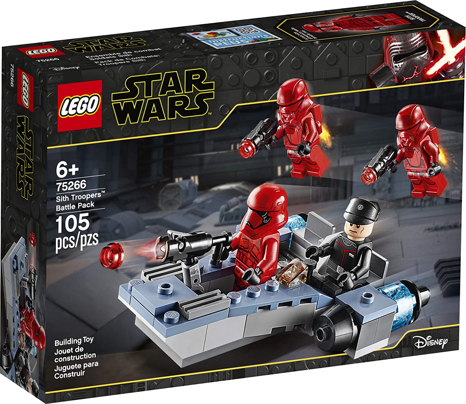 ตัวต่อเสริมทักษะ LEGO Star Wars Sith Troopers Battle Pack รุ่น 75266