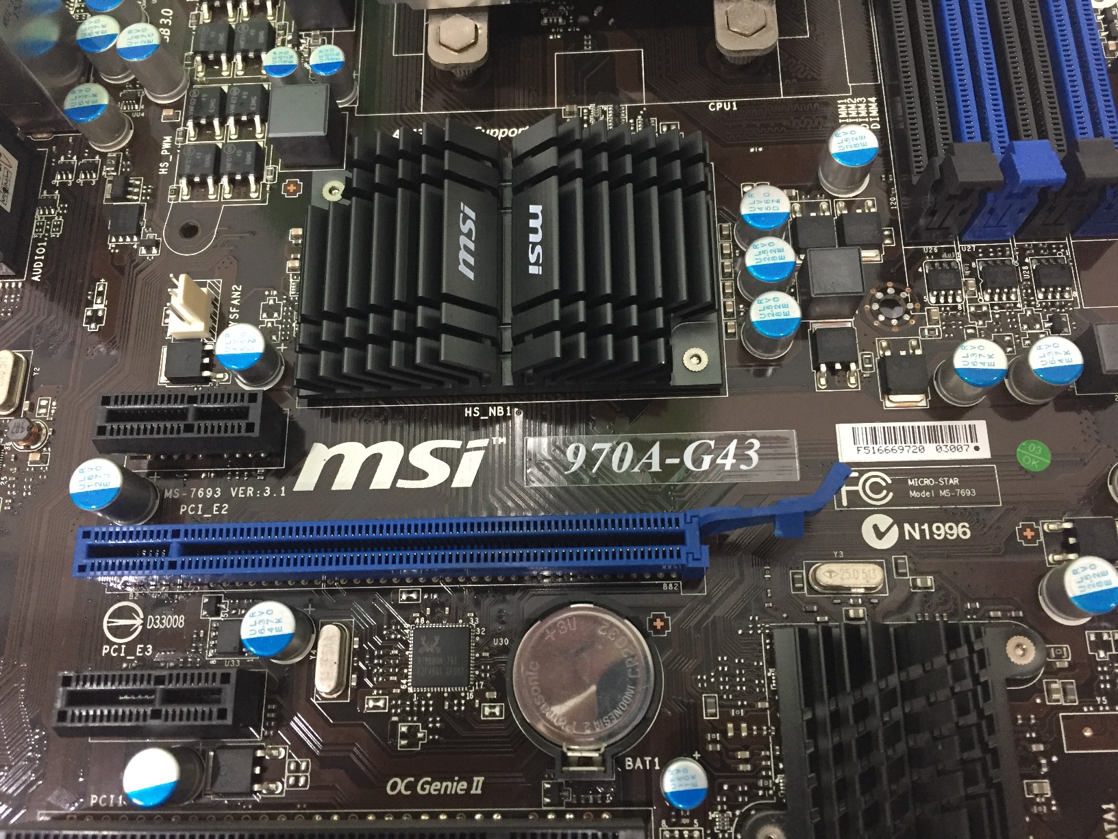 FX-6300 + MSI 970A-G43