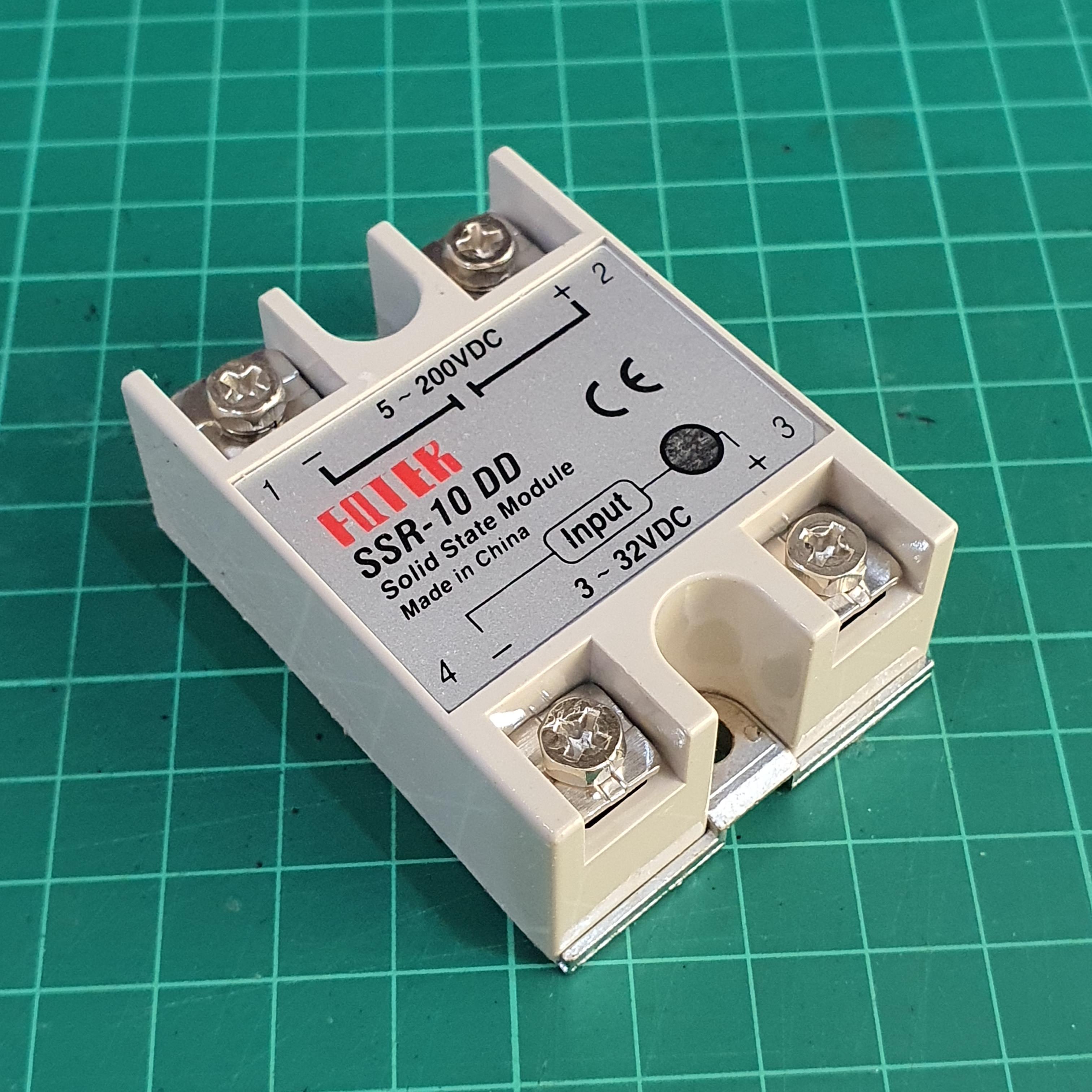 SSR-10DD 5-200VDC 10A