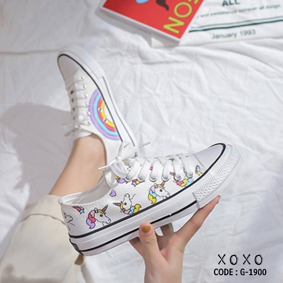 รองเท้ผ้าใบสไตล์ Little Pony