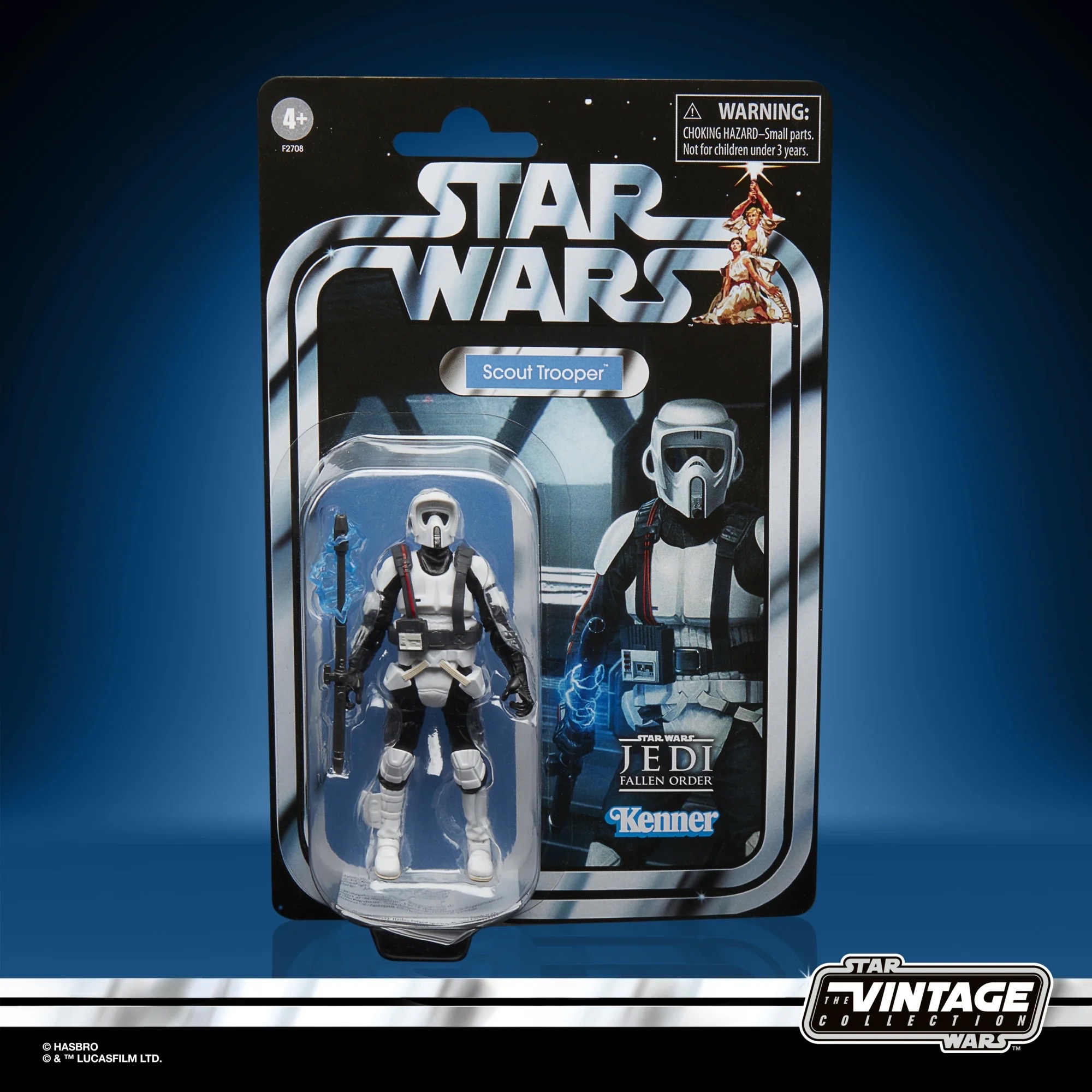 Hasbro Kenner The Vintage Collection Star Wars Gaming Greats Shock Scout Trooper 3.75-inch-scale Action Figure ฮาสโบร สตาร์ วอร์ส หุ่นโมเดลฟิกเกอร์ ช็อค สเก๊าท์ ทรูปเปอร์ ขนาด 3.75 นิ้ว ลิขสิทธิ์แท้
