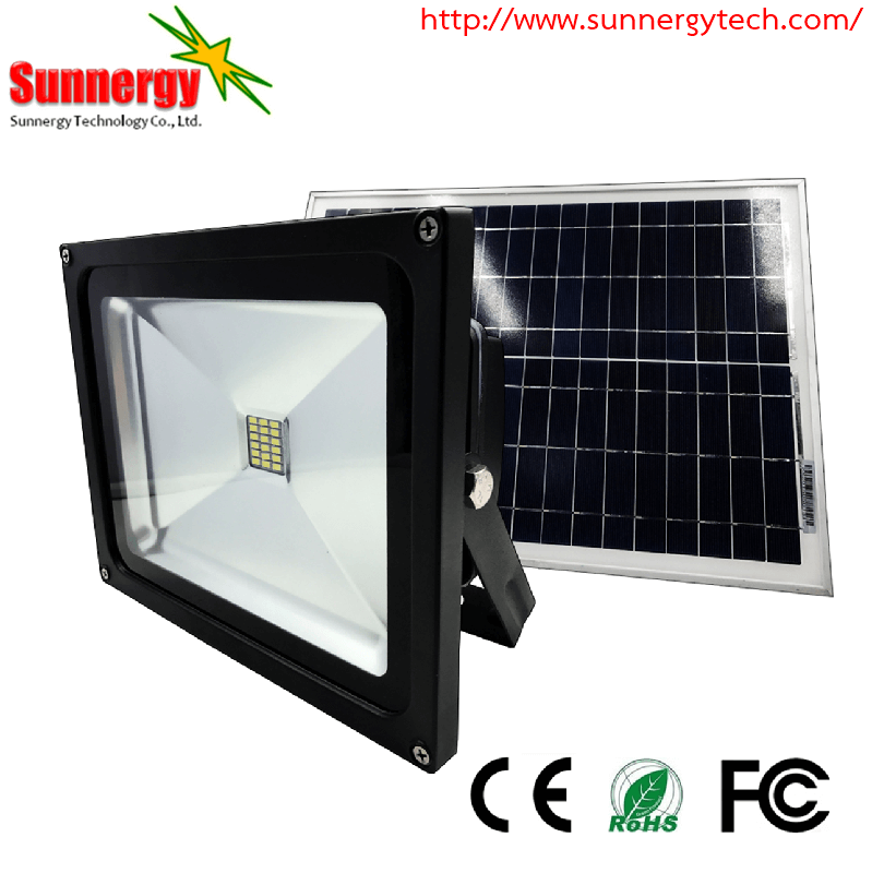โคมไฟ LED Solar Flood Light ขนาด 10W 12V รุ่น STCLF-TSGS10W1